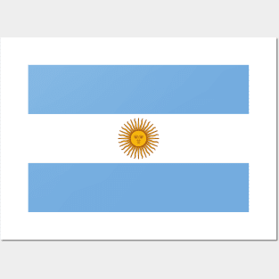 Argentina Flag Posters and Art